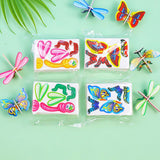 10 Pieces Craft DIY 3D Puzzle Learning Activities Montessori Toys for Babies Insect