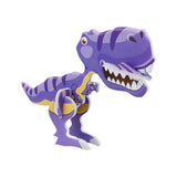 Maxbell 10 Pieces Craft DIY 3D Puzzle Learning Activities Montessori Toys for Babies Dinosaur