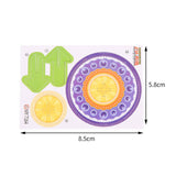 Maxbell 10 Pieces Craft DIY 3D Puzzle Learning Activities Montessori Toys for Babies Gyro