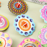 Maxbell 10 Pieces Craft DIY 3D Puzzle Learning Activities Montessori Toys for Babies Gyro