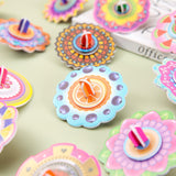 Maxbell 10 Pieces Craft DIY 3D Puzzle Learning Activities Montessori Toys for Babies Gyro