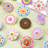 Maxbell 10 Pieces Craft DIY 3D Puzzle Learning Activities Montessori Toys for Babies Gyro