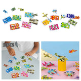 10x DIY 3D Puzzles Preschool Learning Activities Tank Plane Puzzles for Baby Tank