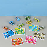 10x DIY 3D Puzzles Preschool Learning Activities Tank Plane Puzzles for Baby Tank