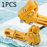 Water Toy Baby Water Tool for Summer Party 4-6 Years Old Engineering Vehicle yellow