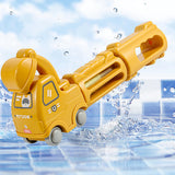 Water Toy Baby Water Tool for Summer Party 4-6 Years Old Engineering Vehicle yellow