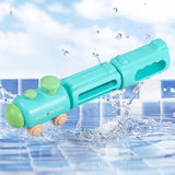 Summer Toy Pullable Water Spray Toy for Boy Swimming Pool Train Water blue