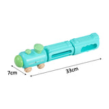 Summer Toy Pullable Water Spray Toy for Boy Swimming Pool Train Water blue