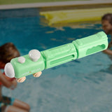 Summer Toy Pullable Water Spray Toy for Boy Swimming Pool Train Water green