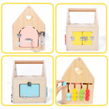 Maxbell Montessori Lock Box Toys Matching Sensory Board for 1 Year Old Children Baby