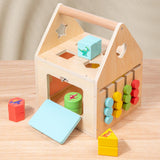 Maxbell Montessori Lock Box Toys Matching Sensory Board for 1 Year Old Children Baby