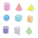 3D Geometric Shapes Montessori Toys for Kids Home School Supplies Babies