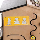 Montessori Busy Board DIY Material Sensory Board Parts Boys Preschool Travel scratching board