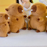 Plush Capybara Doll Collectible Soft Bubble Capybara Plus Toy for Gifts Kids 25cm