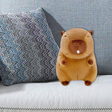 Plush Capybara Doll Collectible Soft Bubble Capybara Plus Toy for Gifts Kids 25cm