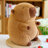 Plush Capybara Doll Collectible Soft Bubble Capybara Plus Toy for Gifts Kids 25cm