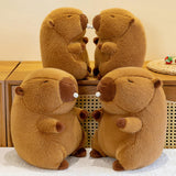 Plush Capybara Doll Collectible Soft Bubble Capybara Plus Toy for Gifts Kids 25cm