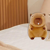 Plush Capybara Doll Collectible Soft Bubble Capybara Plus Toy for Gifts Kids 35cm