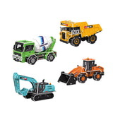 4x 3D Cardboard Model Car Kits 3D Paper Puzzle DIY Set for Toddlers Children S