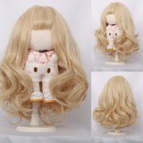 Doll Hair Wig Soft Doll Accessories Curly Replacement Wig Handcraft Doll Wig