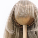 Maxbell Doll Hair Wig Fashion Doll Decor Replacement Wig Handmade Handcraft Doll Wig
