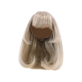 Maxbell Doll Hair Wig Fashion Doll Decor Replacement Wig Handmade Handcraft Doll Wig