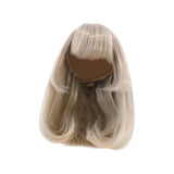 Maxbell Doll Hair Wig Fashion Doll Decor Replacement Wig Handmade Handcraft Doll Wig