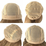 Maxbell Doll Hair Wig Fashion Doll Decor Replacement Wig Handmade Handcraft Doll Wig