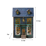 DIY Wooden Miniature Dollhouse Kits Handmade for Teens Boy Girls Kids Adults Shop