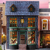 DIY Wooden Miniature Dollhouse Kits Handmade for Teens Boy Girls Kids Adults Shop