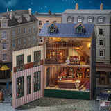 DIY Wooden Miniature Dollhouse Kits Handmade for Teens Boy Girls Kids Adults Shop