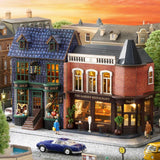 DIY Wooden Miniature Dollhouse Kits Handmade for Teens Boy Girls Kids Adults Restaurant