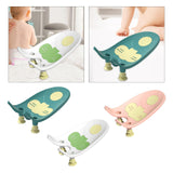 Baby Bath Seat Seat Pad Nonslip Toddlers Bath Seat for Infant Boy Girls Baby Green