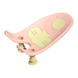 Baby Bath Seat Seat Pad Nonslip Toddlers Bath Seat for Infant Boy Girls Baby Pink