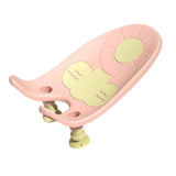 Baby Bath Seat Seat Pad Nonslip Toddlers Bath Seat for Infant Boy Girls Baby Pink