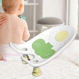 Baby Bath Seat Seat Pad Nonslip Toddlers Bath Seat for Infant Boy Girls Baby White