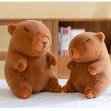 Capybara Stuffed Toy Soft Realistic Home Decor Capybara Plush Toy for Family 25cm