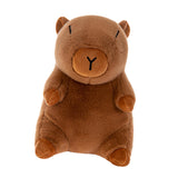 Capybara Stuffed Toy Soft Realistic Home Decor Capybara Plush Toy for Family 25cm