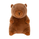 Capybara Stuffed Toy Soft Realistic Home Decor Capybara Plush Toy for Family 25cm