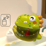 Dinosaur Bathtub Bubble Maker Bath Toy for Boys Baby Bathtub