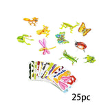 3D Cartoon Jigsaw Puzzles Learn Activities Fine Motor Skills Montessori Toys insect