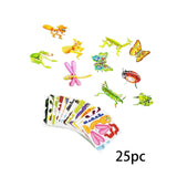 3D Cartoon Jigsaw Puzzles Learn Activities Fine Motor Skills Montessori Toys insect