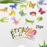 3D Cartoon Jigsaw Puzzles Learn Activities Fine Motor Skills Montessori Toys insect