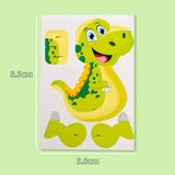 3D Cartoon Jigsaw Puzzles Learn Activities Fine Motor Skills Montessori Toys dinosaur