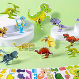 3D Cartoon Jigsaw Puzzles Learn Activities Fine Motor Skills Montessori Toys dinosaur