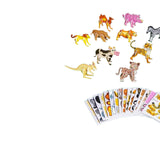 Maxbell 3D Cartoon Jigsaw Puzzles Learn Activities Fine Motor Skills Montessori Toys animals