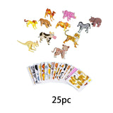 Maxbell 3D Cartoon Jigsaw Puzzles Learn Activities Fine Motor Skills Montessori Toys animals