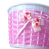 Bike Basket for Boys Girls Front Frame Bike Basket Handlebar Basket for Kids