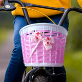 Bike Basket for Boys Girls Front Frame Bike Basket Handlebar Basket for Kids