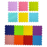 Maxbell Massage Sensory Puzzle Mat Floor Massage Mat Sensory Floors Mat for Kids Room 8pcs